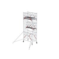 Altrex Rolsteiger RS TOWER 52-S met Safe-Quick® 2 Guardrail en Fiberdeck – 135x185 7,2m werkhoogte