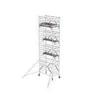 Altrex Rolsteiger RS TOWER 52-S met Safe-Quick® 2 Guardrail en Fiberdeck – 135x185 9,2m werkhoogte