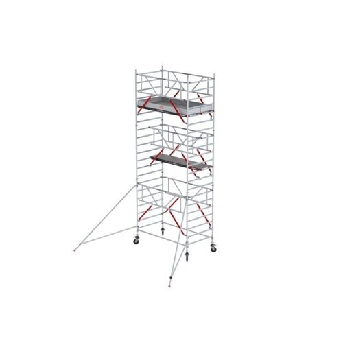 Altrex Rolsteiger RS TOWER 52-S met Safe-Quick® 2 Guardrail – 135x245 7,2m werkhoogte