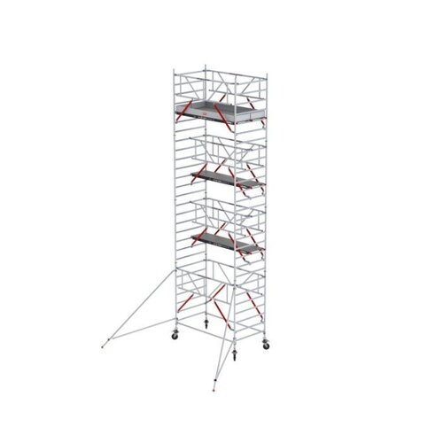 Altrex Rolsteiger RS TOWER 52-S met Safe-Quick® 2 Guardrail – 135x245 9,2m werkhoogte