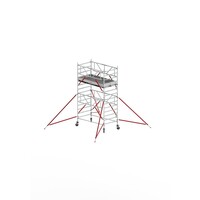 Altrex Rolsteiger RS TOWER 52-S met Safe-Quick® 2 Guardrail en Fiberdeck – 135x245 5,2m werkhoogte