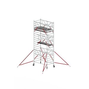 Rolsteiger RS TOWER 52-S met Safe-Quick® 2 Guardrail en Fiberdeck – 135x245 7,2m werkhoogte