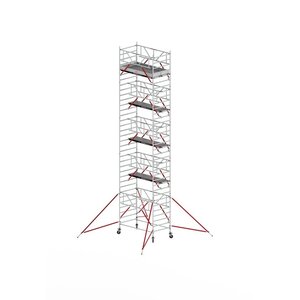 Rolsteiger RS TOWER 52-S met Safe-Quick® 2 Guardrail en Fiberdeck – 135x245 11,2m werkhoogte