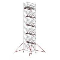Altrex Rolsteiger RS TOWER 52-S met Safe-Quick® 2 Guardrail en Fiberdeck – 135x245 12,2m werkhoogte