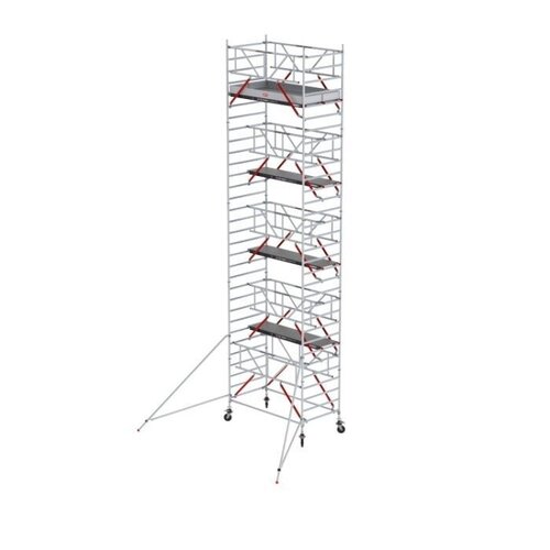 Altrex Rolsteiger RS TOWER 52-S met Safe-Quick® 2 Guardrail – 135x305 10,2m werkhoogte