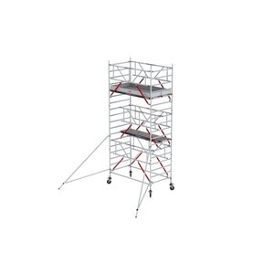 Rolsteiger RS TOWER 52-S met Safe-Quick® 2 Guardrail en Fiberdeck – 135x305 6,2m werkhoogte