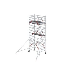 Rolsteiger RS TOWER 52-S met Safe-Quick® 2 Guardrail en Fiberdeck – 135x305 7,2m werkhoogte