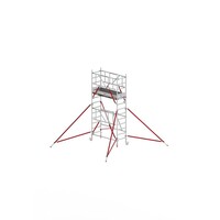 Altrex Vouwsteiger RS TOWER 54-S met Safe-Quick® 2 Guardrail en Fiberdeck – 75x185 4,8m werkhoogte
