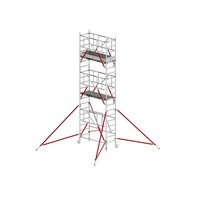 Altrex Vouwsteiger RS TOWER 54-S met Safe-Quick® 2 Guardrail en Fiberdeck – 75x185 6,8m werkhoogte