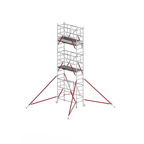 Altrex Vouwsteiger RS TOWER 54-S met Safe-Quick® 2 Guardrail en Fiberdeck – 75x185 6,8m werkhoogte