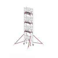 Altrex Vouwsteiger RS TOWER 54-S met Safe-Quick® 2 Guardrail en Fiberdeck – 75x185 8,8m werkhoogte