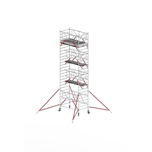 Altrex Telescopische vouwsteiger RS TOWER 55-S met Safe-Quick® 2 Guardrail en Fiberdeck - 135x245 8,8m werkhoogte