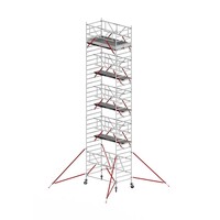 Altrex Telescopische vouwsteiger RS TOWER 55-S met Safe-Quick® 2 Guardrail en Fiberdeck - 135x245 10,8m werkhoogte