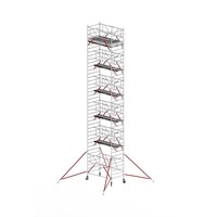 Altrex Telescopische vouwsteiger RS TOWER 55-S met Safe-Quick® 2 Guardrail en Fiberdeck - 135x245 12,8m werkhoogte
