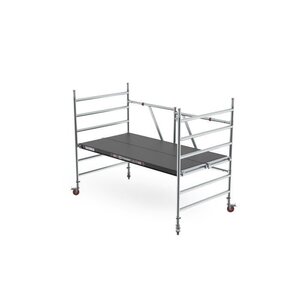 Telescopische vouwsteiger RS TOWER 55 met Fiberdeck- 135x185 2,75m werkhoogte