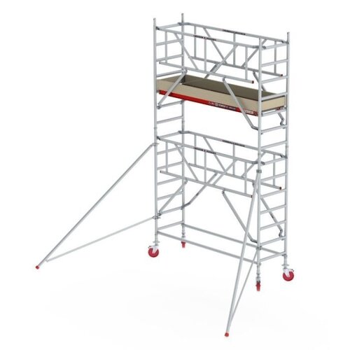 Altrex Rolsteiger RS TOWER 41-S met Safe-Quick 2 Guardrail – 75x185 5,2m werkhoogte