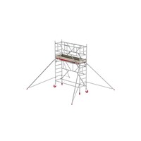 Altrex Rolsteiger RS TOWER 41-S met Safe-Quick 2 Guardrail – 75x245 4,2m werkhoogte
