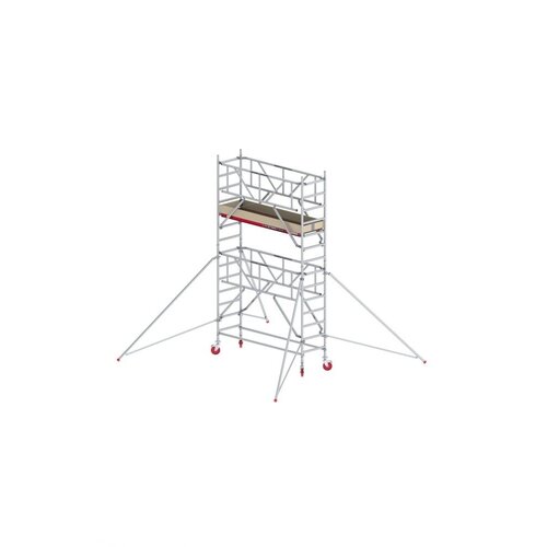 Altrex Rolsteiger RS TOWER 41-S met Safe-Quick 2 Guardrail – 75x245 5,2m werkhoogte
