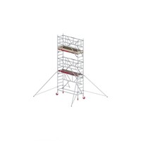 Altrex Rolsteiger RS TOWER 41-S met Safe-Quick 2 Guardrail – 75x245 6,2m werkhoogte