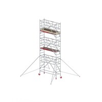 Altrex Rolsteiger RS TOWER 41-S met Safe-Quick 2 Guardrail – 75x245 7,2m werkhoogte