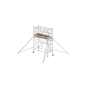 Rolsteiger RS TOWER 41 PLUS-S met Safe-Quick 2 Guardrail – 90x185 4,2m werkhoogte
