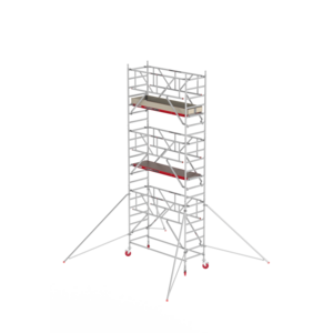 Rolsteiger RS TOWER 41 PLUS-S met Safe-Quick 2 Guardrail – 90x185 7,2m werkhoogte