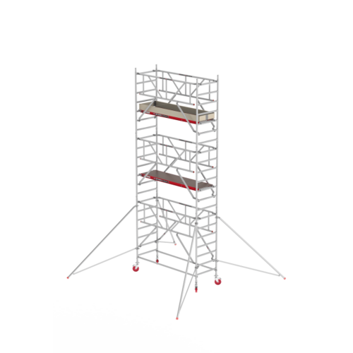 Altrex Rolsteiger RS TOWER 41 PLUS-S met Safe-Quick 2 Guardrail – 90x185 7,2m werkhoogte