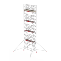 Altrex Rolsteiger RS TOWER 41 PLUS-S met Safe-Quick 2 Guardrail – 90x185 10,2m werkhoogte