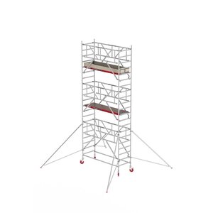Rolsteiger RS TOWER 41 PLUS-S met Safe-Quick 2 Guardrail – 90x245 7,2m werkhoogte