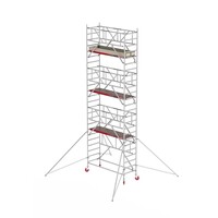 Altrex Rolsteiger RS TOWER 41 PLUS-S met Safe-Quick 2 Guardrail – 90x245 8,2m werkhoogte