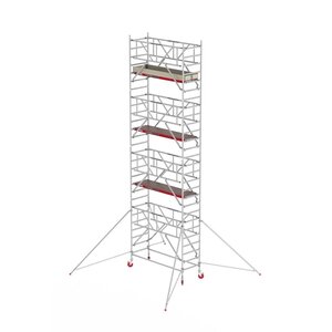 Rolsteiger RS TOWER 41 PLUS-S met Safe-Quick 2 Guardrail – 90x245 9,2m werkhoogte