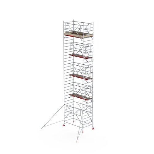 Altrex Rolsteiger RS TOWER 42-S met Safe-Quick 2 Guardrail – 135x185 11,2m werkhoogte