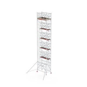 Rolsteiger RS TOWER 42-S met Safe-Quick 2 Guardrail – 135x185 13,2m werkhoogte