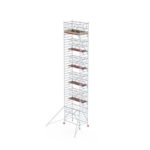 Altrex Rolsteiger RS TOWER 42-S met Safe-Quick 2 Guardrail – 135x185 13,2m werkhoogte