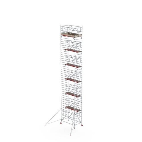 Altrex Rolsteiger RS TOWER 42-S met Safe-Quick 2 Guardrail – 135x185 14,2m werkhoogte
