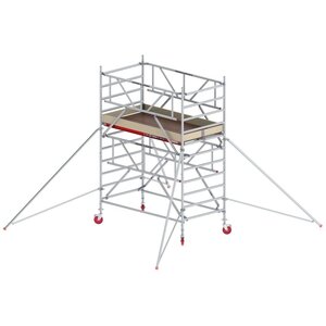 Rolsteiger RS TOWER 42-S met Safe-Quick 2 Guardrail – 135x245 4,2m werkhoogte