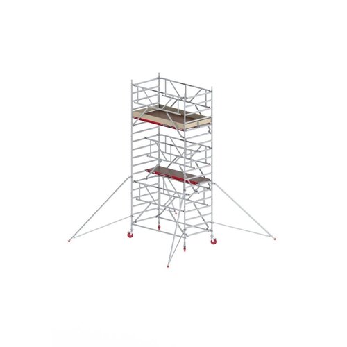 Altrex Rolsteiger RS TOWER 42-S met Safe-Quick 2 Guardrail – 135x245 6,2m werkhoogte