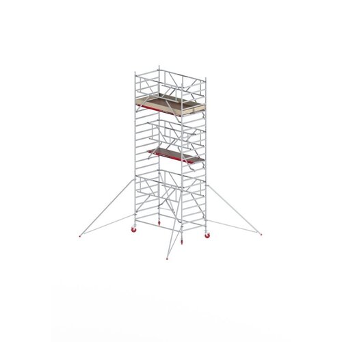 Altrex Rolsteiger RS TOWER 42-S met Safe-Quick 2 Guardrail – 135x245 7,2m werkhoogte