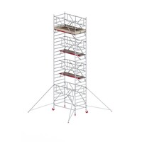Altrex Rolsteiger RS TOWER 42-S met Safe-Quick 2 Guardrail – 135x245 9,2m werkhoogte