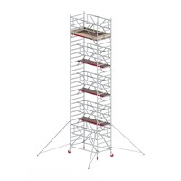 Altrex Rolsteiger RS TOWER 42-S met Safe-Quick 2 Guardrail – 135x245 10,2m werkhoogte