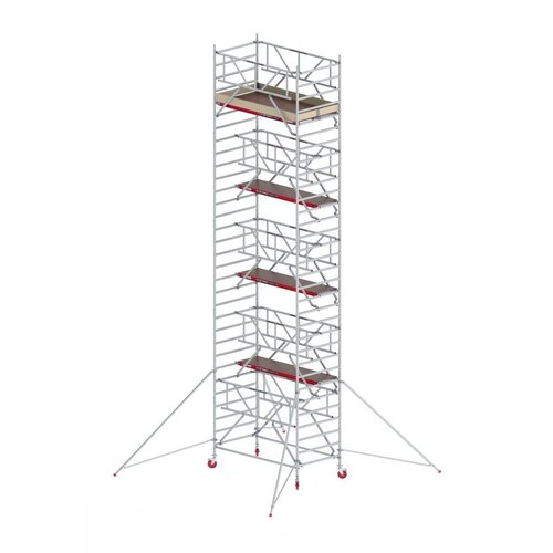 Altrex Rolsteiger RS TOWER 42-S met Safe-Quick 2 Guardrail – 135x245 10,2m werkhoogte