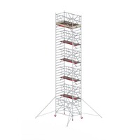 Altrex Rolsteiger RS TOWER 42-S met Safe-Quick 2 Guardrail – 135x245 12,2m werkhoogte
