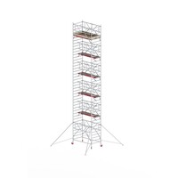 Altrex Rolsteiger RS TOWER 42-S met Safe-Quick 2 Guardrail – 135x245 13,2m werkhoogte