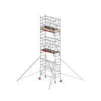 Altrex Vouwsteiger RS 44-S POWER met Safe-Quick 2 Guardrail 75x185 6,8m werkhoogte
