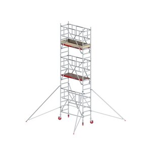 Vouwsteiger RS 44-S POWER met Safe-Quick 2 Guardrail 75x185 6,8m werkhoogte