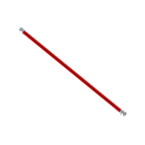 Diagonaalschoor rood gecoat 185-28-21 RS5