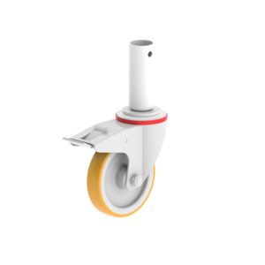 Wiel Ø 150 mm dubbel geremd