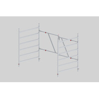 Altrex Vouwsteigerframe breed telescopisch 6-sports RS5