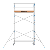 Alumexx Rolsteiger Alumexx Basic 75 x 250  x 6.20m werkhoogte met carbon platformen