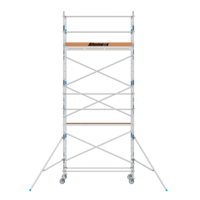 Alumexx Rolsteiger Alumexx Basic 75 x 250  x 7.20m werkhoogte met carbon platformen